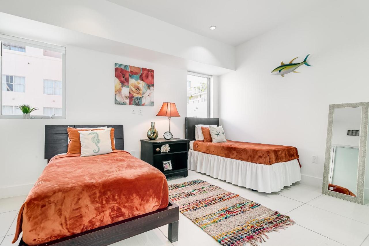 2Bedroom 2Bath Loft Exclusive Rooftop&Jacuzzi,1Block From Beach Miami Beach Dış mekan fotoğraf