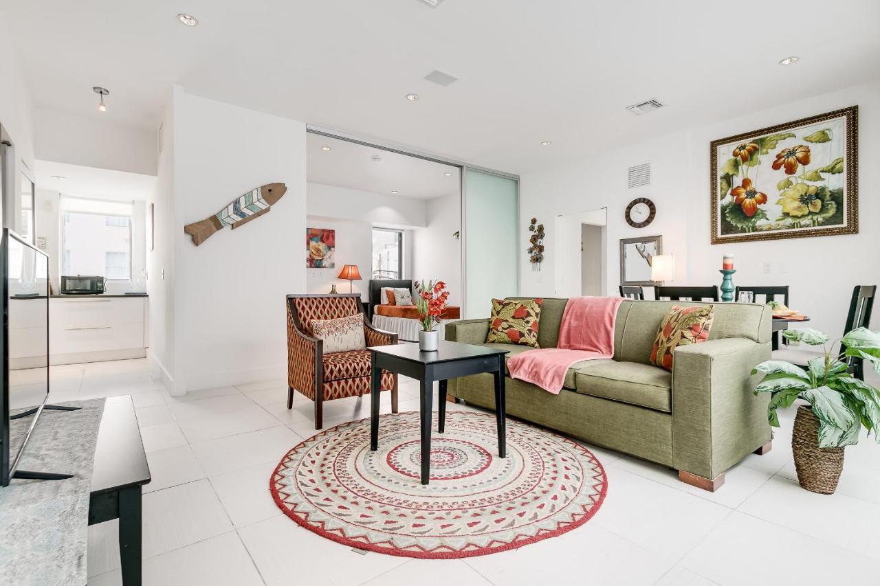 2Bedroom 2Bath Loft Exclusive Rooftop&Jacuzzi,1Block From Beach Miami Beach Dış mekan fotoğraf
